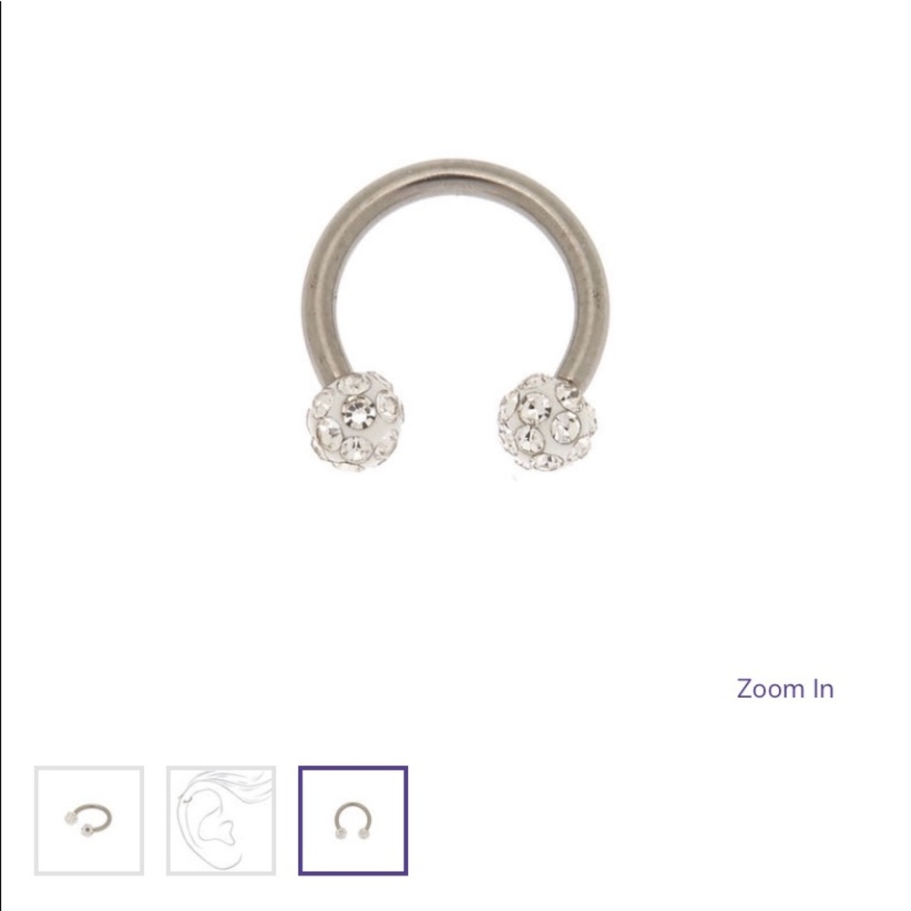 💎Clair’s Titanium 16G/1.2mm earring NWT